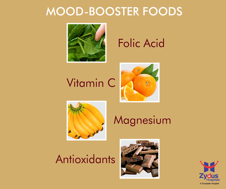 Feeling Blue? Eat the right Food for a better Mood!
Studies suggest that these foods may help reduce stress, ease anxiety and fight depression.

#GoodHealth #WellBeing #ZydusHospitals