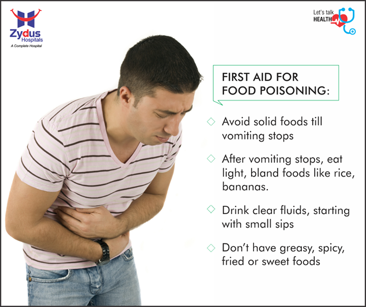 Food poisoning can be reported to the doctor within 24 hours of symptoms. Till then, there are some first aid measures you can take.

#GoodHealth #ZydusHospitals  #WellBeing