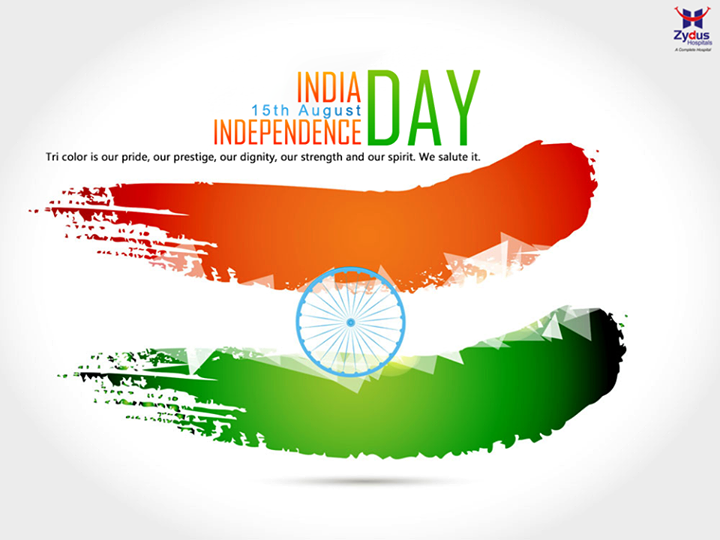 #Freedom is a chance to build a better nation. Happy #IndependenceDay from Zydus Hospitals !