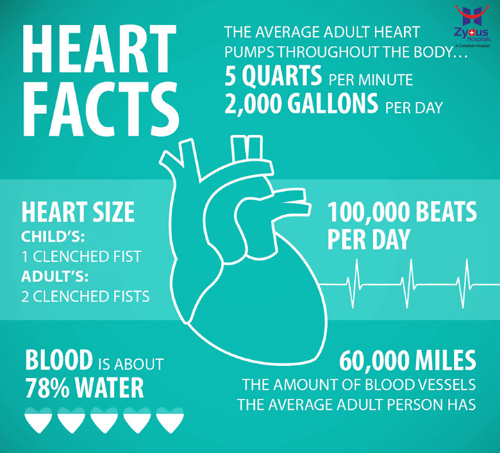 Here are some #fascinating facts about your #heart!