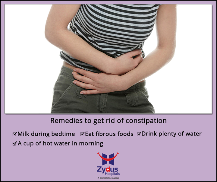 Are you constipated all the time? Relieve #constipation with these home remedies.

#ZydusHospitals #Ahmedabad #GoodHealth