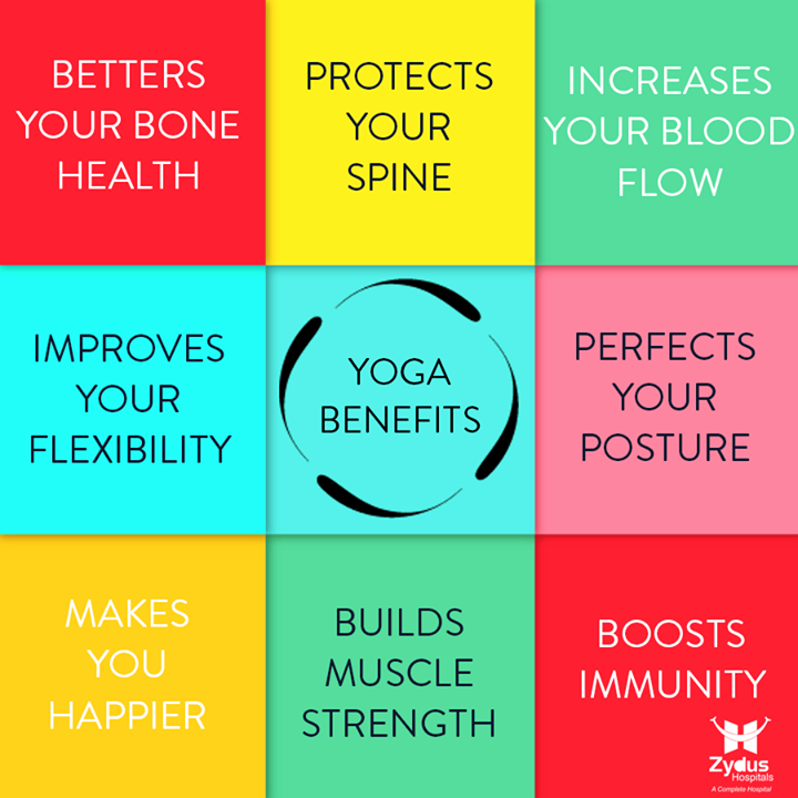 The benefits of #yoga that can make a huge and permanent difference to your life.

#GoodHealth #ZydusHospitals #YogaBenefits
