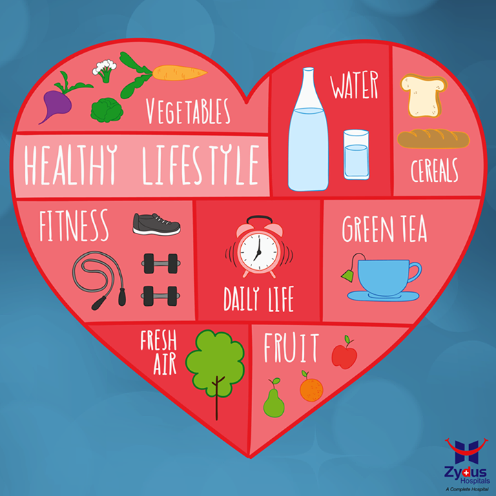 The way to eat optimally for your heart hasn’t changed! Inculcate 
Fruits, #vegetables, whole grains, and other unrefined carbs in your daily diet regime!

#HeathyHeartWeek #WorldHeartDay #ZydusHospitals #Ahmedabad
