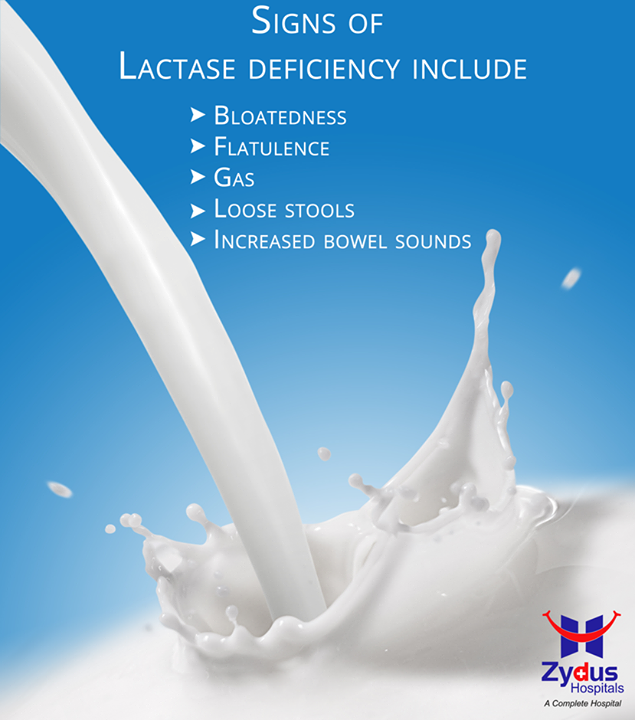 Lactose intolerance, also known as, lactase deficiency indicate the patient cannot fully digest the milk sugar present in the dairy products. Here are some symptoms that you should be aware of!

#GoodHealth #ZydusHospital #Ahmedabad