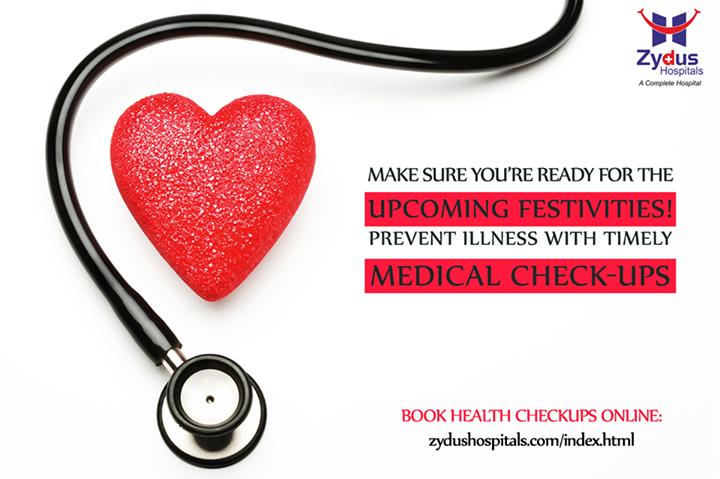Feeling weak? Get yourself tested & be prepared for the upcoming #FestiveSeason!

#HealthCheckUps #ZydusHospitals #Ahmedabad