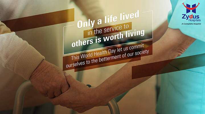 This #WorldHealthDay let us commit ourselves to the betterment of our society!

#ZydusHospitals #GoodHealth #HealthCare