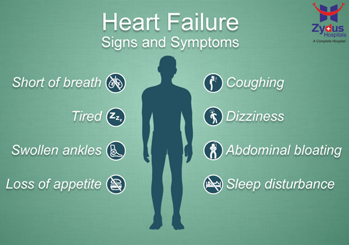 Any one sign of heart failure may not be cause for alarm. But if you have more than one of these symptoms, even if you haven't been diagnosed with any heart problems, report them to a healthcare professional and ask for an evaluation of your heart. 

#HeartFailure #Symptoms #Diagnosis #HealthCare #ZydusHospitals #Ahmedabad