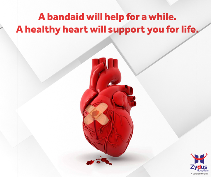 Adopting simple lifestyle changes can help prevent heart disease and be heart healthy. Here are some tips to keep your heart pumping:

1. Give up smoking
2. Get active
3. Manage your weight
4. Eat Chocolate
5. Cut down on saturated fat
6. Cut down on salt 
7. Read the food label

#HealthyHeart #HealthyLife #HealthCare #ZydusHospitals #Ahmedabad