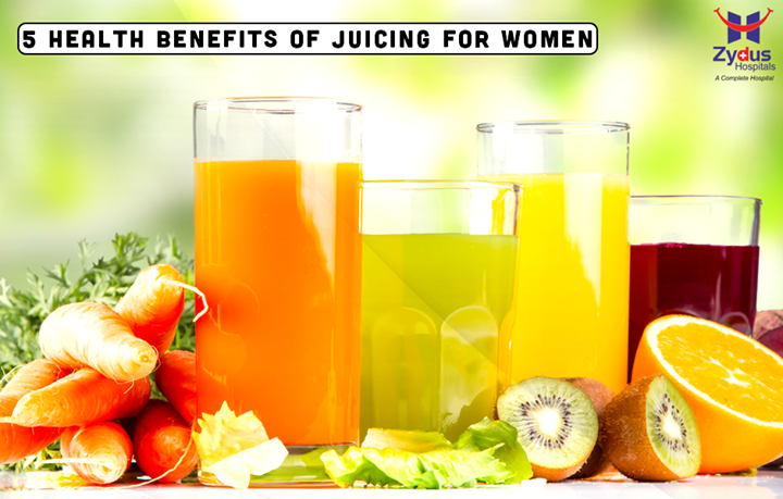 More and more women are juicing for a multitude of reasons including: weight loss, detox, disease/illness, etc. Here are 5 major benefits of juicing for women.
1. Good Source of Calcium
2. Great Iron Supplement
3. Good For Skin
4. Juicing is a good way to ease the symptoms of PMS
5. doing juice cleanses

#Juicing #Benefits #HealthBenefits #ZydusHospitals #Ahmedabad
