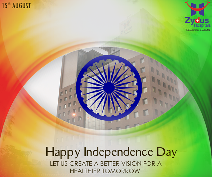 Celebrating the spirit of #Freedom! 

#IndependenceDay wishes from Zydus Hospitals !