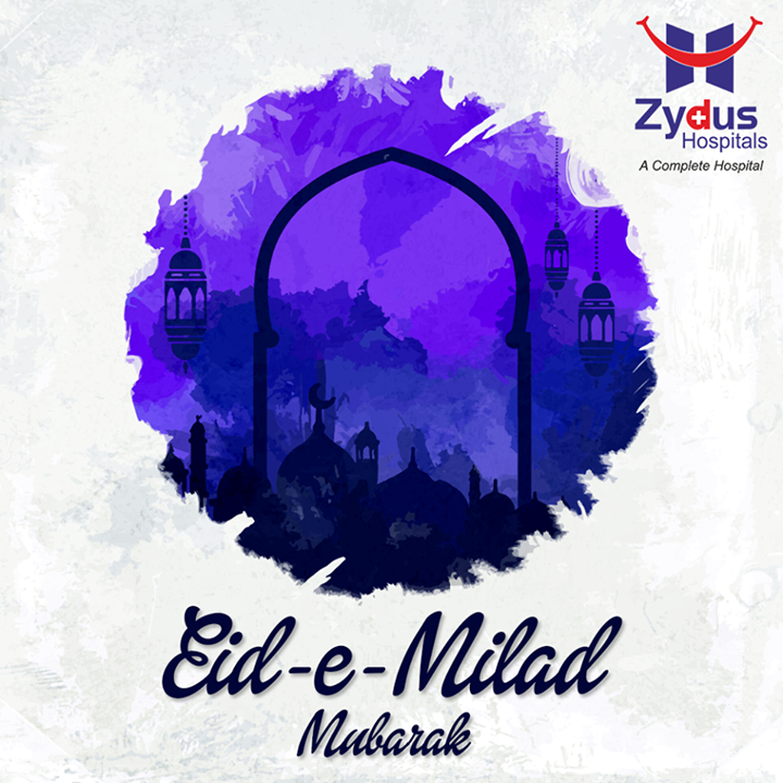 Zydus Hospitals wishing you all a happy Eid-e-Milad.

#EideMilad #ZydusHospitals #ZydusCares