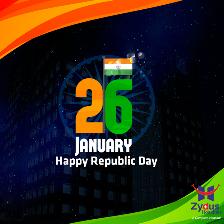 #RepublicDay wishes from Zydus Hospitals !

#HappyRepublicDay #IndianRepublicDay #ZydusHospitals #Ahmedabad
