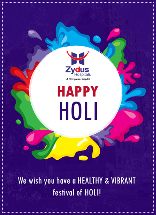 We wish you have a healthy & vibrant festival of holi! 

#HappyHoli #HoliHai #Holi2017 #ColorsOfHoli #IndianFestival #HoliCelebrations #ZydusHospitals #Ahmedabad