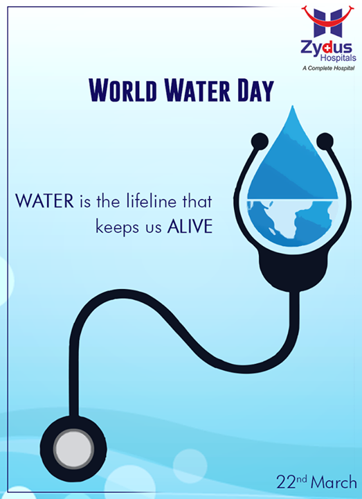Water is the lifeline that keeps us Alive

#SaveWater #SaveLife #WorldWaterDay #ZydusCares #ZydusHospitals #Ahmedabad