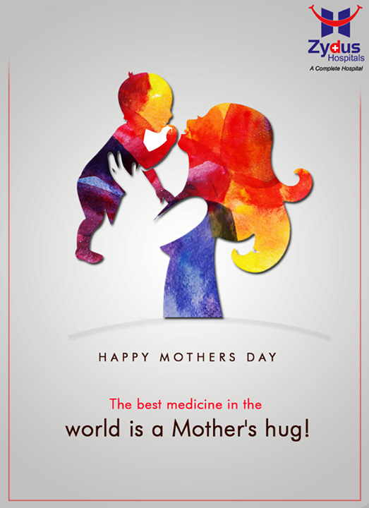 Mother's hug works every time! 

#HappyMothersDay #MothersDay #ZydusCares #ZydusHospitals