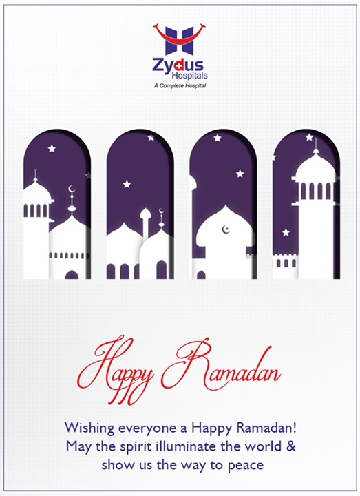 Wishing everyone a Happy Ramadan!

#HappyRamadan #Ramadan #Gujarat #ZydusCares #ZydusHospitals