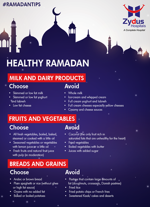 #RamadanTips #HappyRamadan #Ramadan #Gujarat #ZydusCares #ZydusHospitals