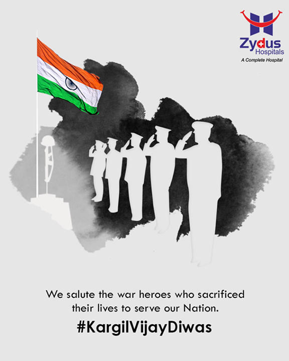 Salute to the unsung heroes! 

#KargilVijayDivas #ZydusHospitals #Ahmedabad #Gujarat