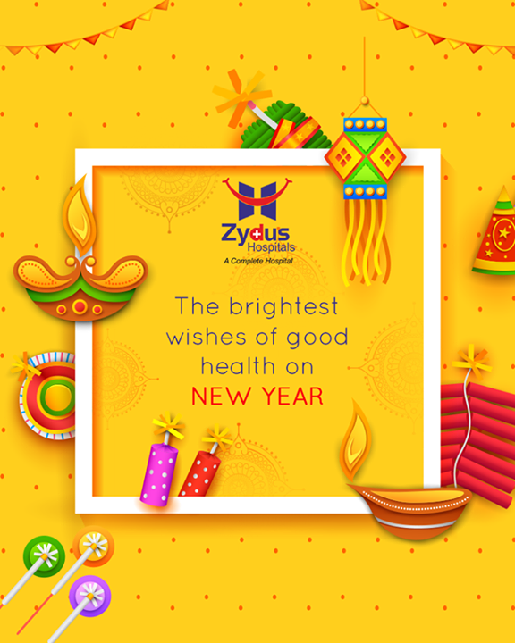 The brightest wishes of good health on New Year!

#FestiveWishes #HappyNewYear #NewYearWishes #Diwali #IndianFestivals #ZydusHospitals #StayHealthy #Ahmedabad