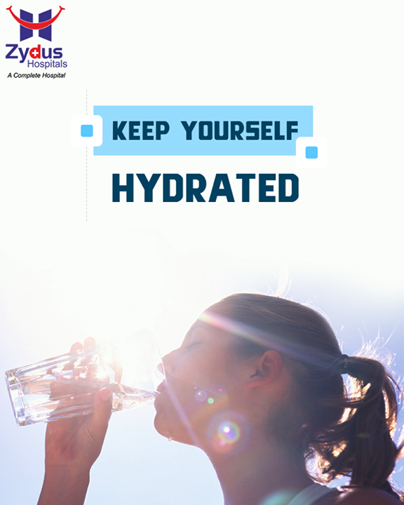 Did you know? Water makes up for 2/3rd of your body & performs important functions like – acting as a solvent, carrier of nutrients, temperature regulator and body detoxifier. Always keep yourself hydrated.

#DidYouKnow #HealthyYou #ZydusHospitals #ZydusCare #StayHealthy #Ahmedabad