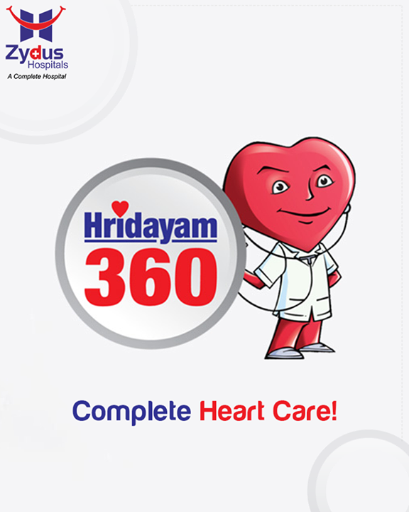 For your complete heart care!

#Hridayam360 #HeartCare #HealthyYou #ZydusHospitals #ZydusCare #StayHealthy #Ahmedabad