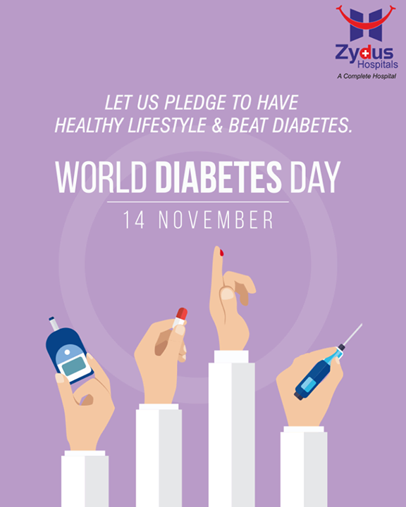 Let’s Raise awareness on Diabetes by committing to practicing healthy living ourselves and making it possible for others to do the same.‬

#WorldDiabetesDay #DiabetesDay #HealthyYou #ZydusHospitals #ZydusCare #StayHealthy #Ahmedabad