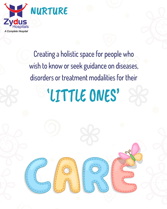 Creating a holistic space for people who wish to know or seek guidance on diseases, disorders or treatment modalities for their “Little Ones”

#ZydusNurture #ZydusHospitals #ZydusCare #StayHealthy #Ahmedabad