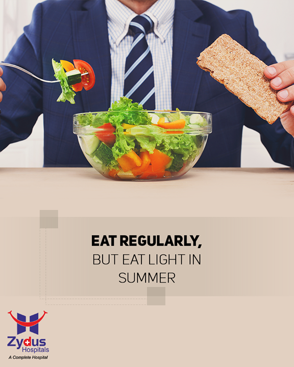 #Summer can reduce your appetite because of the excessive heat. It is important to eat regularly because your body requires the nutrients to fight the heat and keep you #healthy. Follow a light diet including summer veggies and avoiding heat-generating foods.

#HealthyYou #ZydusCare #StayHealthy #Ahmedabad