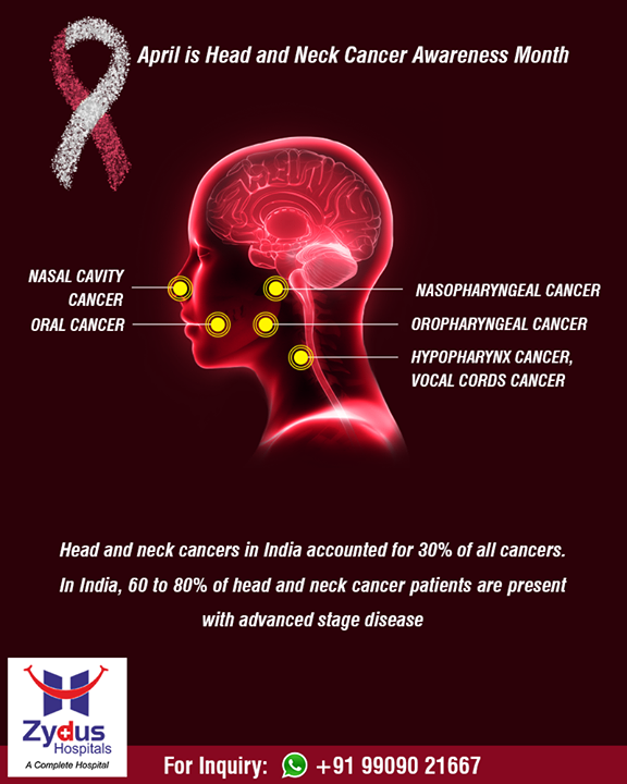 Awareness is the key to protection!

#HeadAndNeckCancer #ZydusHospitals #StayHealthy #Ahmedabad #GoodHealth #CancerAwareness