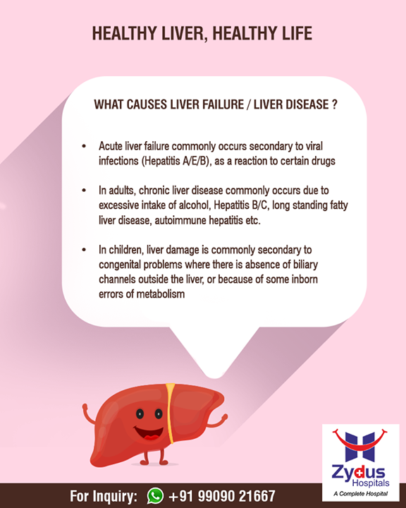 Liver disease is the tenth most common cause of death in India as per the World Health Organization!

To know more on liver diseases, click - https://bit.ly/2LyHw6x

#WHO #WorldHealthOrganisation #HealthyLiver #ZydusHospitals #StayHealthy #Ahmedabad #GoodHealth #HealthyLiverHealthyLife
