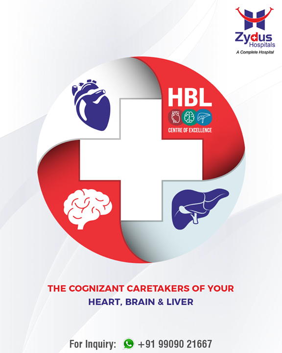 Introducing #HeartBrainLiver by Zydus Hospitals!

#ZydusHospitals #StayHealthy #Ahmedabad #GoodHealth