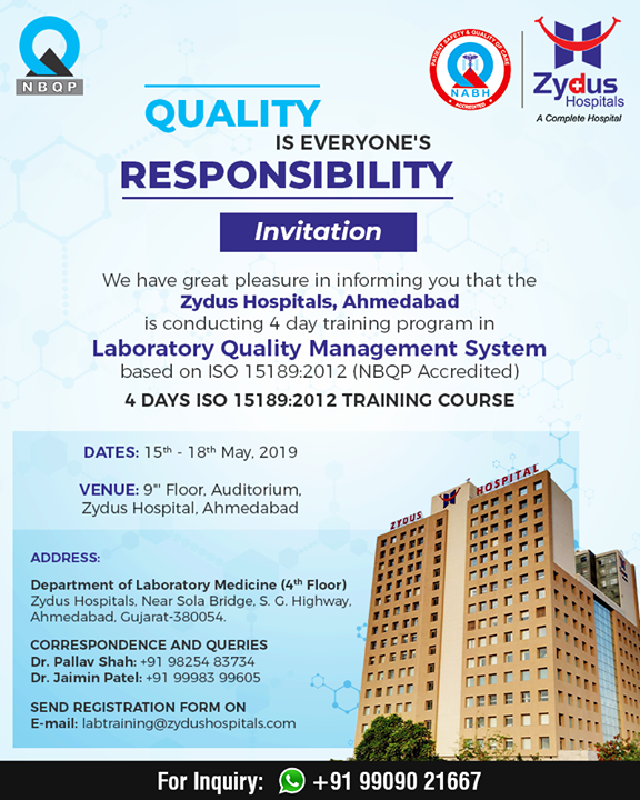 Join us!

#ZydusHospitals #StayHealthy #Ahmedabad #GoodHealth