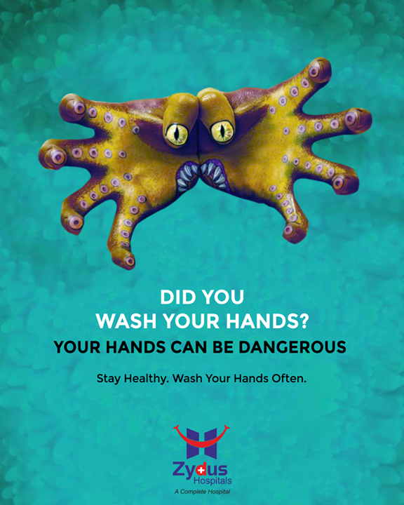 Washing hands is an extremely critical part of daily hygiene. Wash your hands often to stay healthy.

#StayHealthy #ZydusCare #ZydusHospitals #Ahmedabad #Gujarat