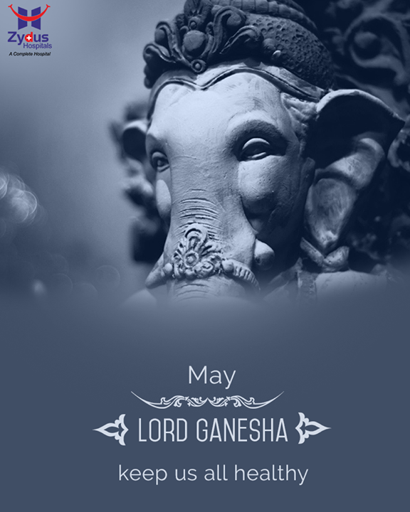 May Lord Ganesha keep us all healthy!

#GaneshChaturthi2019 #GanpatiBappaMorya #HappyGaneshChaturthi #Ganesha #GaneshChaturthi #StayHealthy #ZydusCare #ZydusHospitals #Ahmedabad #Gujarat