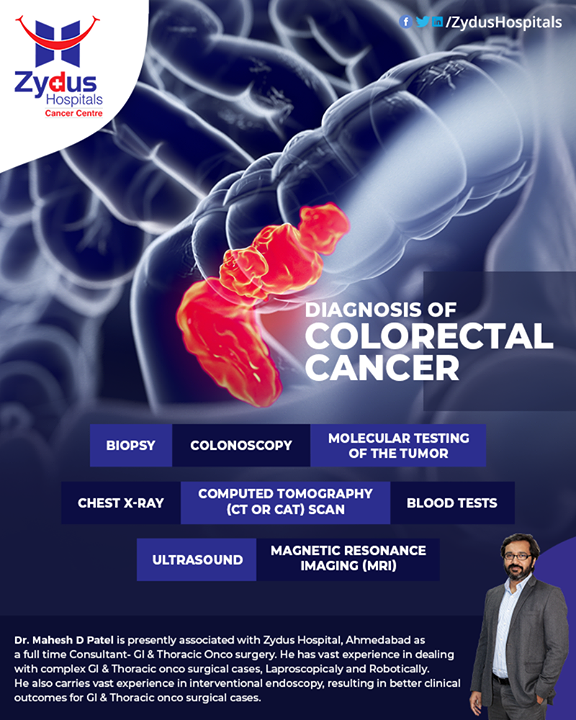 Early diagnosis of colorectal cancer gives you the best chance of curing it. Treatment of colorectal cancer depends on a variety of factors. The state of your overall health and the stage of your colorectal cancer will help your doctor create a treatment plan.

#ZydusCancerCentre #CancerCare #ZydusCare #ZydusHospitals #Ahmedabad #Gujarat