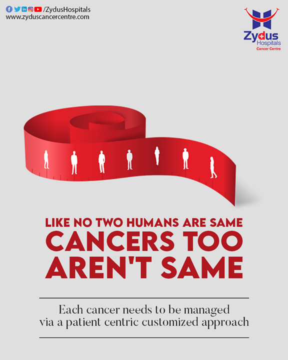 Cancer has a lot of misconceptions surrounding it. During cancer, some of the body's cells begin to divide without stopping and spread into surrounding tissues, and it can start anywhere in the human body. Every cancer is different and requires a customized and focused approach because the symptoms, diseases & effects may vary from person to person.  

#ZydusHospitals #Cancer #CancerousDiseases #BeatCancer #CancerAwareness #CancerDoctors #BestHospitalinAhmedabad #Ahmedabad #GoodHealth #ZydusCancerCentre #CancerHospital