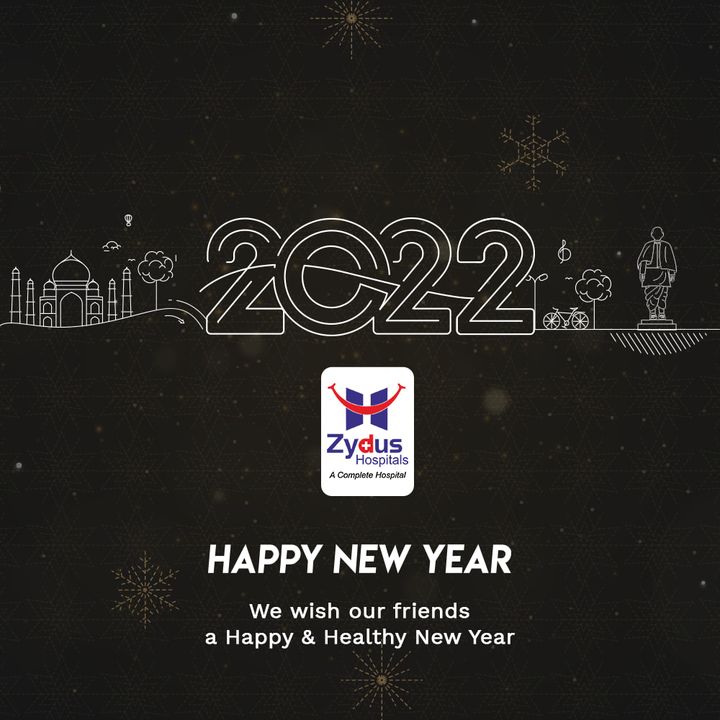 We feel ecstatic being a part of the community. Your support to our hospital is always appreciated. From your friends and neighbours, who make up our family of Zydus Hospitals, we all wish you a Happy and fulfilling New Year. May you be blessed with abundant health and happiness.

#HappyNewYear #NewYear2022 #ByeBye2021 #Hello2022 #ZydusFamily #BestHospitalinAhmedabad #ZydusHospitals #Gujarat