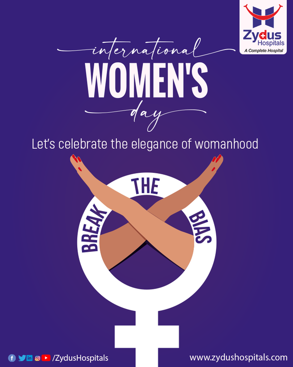 Let us stay miles ahead in breaking the bias!

Zydus Hospitals extends the choicest greetings to all the wonderful women. We adore their precious presence.

#WomensDay #HappyWomensDay #InternationalWomensDay #WomensDay2022 #BreakTheBias #ZydusHospitals #ZydusCare #BestHospitalInAhmedabad #Gujarat
