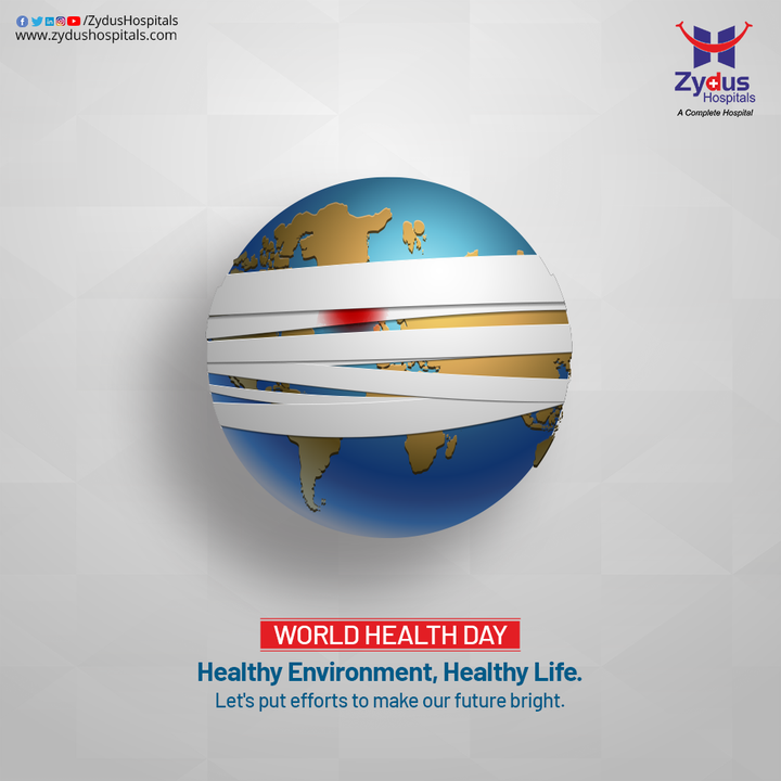 Our future is bright if our health is better today. Not only living but living as a healthy person matters. 

On this World Health Day, let us all put effort to make this world healthier & happier to live!
 
Alone we can't do anything, but together we can do something!

Greetings on World Health Day!

#WorldHealthDay #WorldHealthDay2022 #HealthDay #StayHealthy #HealthForAll #ZydusHospitals #HealthCare #StayHealthy #ZydusCare #BestHospitalinAhmedabad #Ahmedabad #GoodHealth