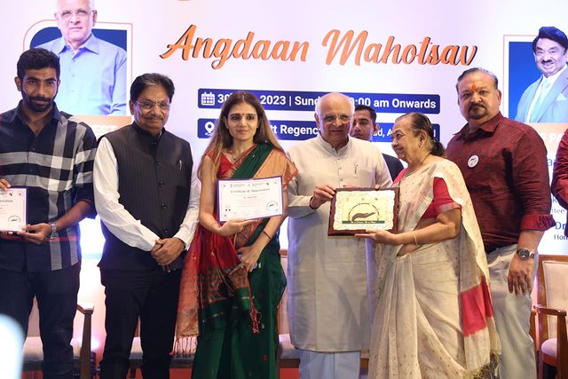 Today, on World Organ Donation Day, we are pleased to announce that Zydus Hospitals was honored by the Chief Minister of Gujarat, Hon. Bhupendrabhai Patel, at the recently held Angadan Mahotsava. The award was accepted by Dr. Pravina Shah on behalf of the Zydus Hospitals in the presence of some of the most prominent dignitaries.

#WorldOrganDonationDay #OrganDonationAwareness #HealthcareRecognition #ZydusHospitalsAchievement #HealthcareExcellence #AngadanMahotsavaAward #HonoringExcellence #GujaratChiefMinister #MedicalAchievement #HealthcareLeadership #DistinguishedRecognition #ZydusPride #MedicalExcellence #HealthcareInnovation #HealthcareHonors #ZydusHospitalsRecognition #HealthcareMilestone #ZydusHealthcare #HealthcareAchievements #MedicalAccolades #ProminentDignitaries #HealthcareLeaders #HealthcareCelebration #ZydusSuccessStory #HonoringHealthcare #ZydusHealthcareAchievement
