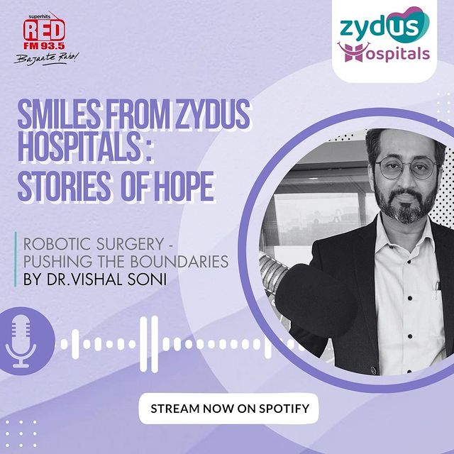 The approach and operational procedures have undergone significant changes compared to previous decades. It is now not only about treatment but also about minimizing the invasiveness of the treatment.

Listen to Dr. Vishal Soni, a Robotic & Laparoscopic Gastrointestinal Surgeon & Hernia Expert, on Stories of Hope on Spotify, where he discusses advancements in medical science and how they have contributed to minimizing hospitalization.

He also addresses a common belief among people that nothing wrong can happen to them, which often leads to delays in seeking treatment, thereby further complicating the treatment of the disease.

#MedicalAdvancements #MinimallyInvasiveTreatment #MedicalInnovation #RoboticSurgery #LaparoscopicSurgery #HerniaExpertise #HealthcareExpert #ZydusHospitals #MedicalScience #AdvancementsInMedicine #HospitalizationMinimization #HealthcareAdvancements #MedicalTechnology #HealthcareImprovements #HealthcareInsights