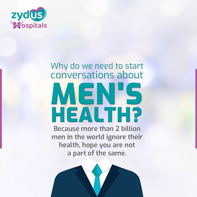It's time to start conversations about men's health because millions of men around the world often neglect their well-being, just like these numbers were overlooked. By openly discussing men's health issues, we can encourage awareness, early detection, and a proactive approach to leading happier and healthier lives. Together, we can make a difference.

#MensHealthMatters #HealthyMen #ProactiveHealth #HealthAwareness #EarlyDetection #WellnessJourney #HealthPriorities #MensWellbeing #HealthConversations #ZydusCares #LeadingHealthyLives #PreventiveHealth #MensHealthCheck #HealthForAll #AwarenessCampaign #HealthTalks #ZydusHospitals #HealthyLifestyles #MensWellness #StayHealthy #HealthDiscussion #WellnessAdvocate #RealMenTalk #HealthAdvocacy #ZydusExperts #ZydusCare
