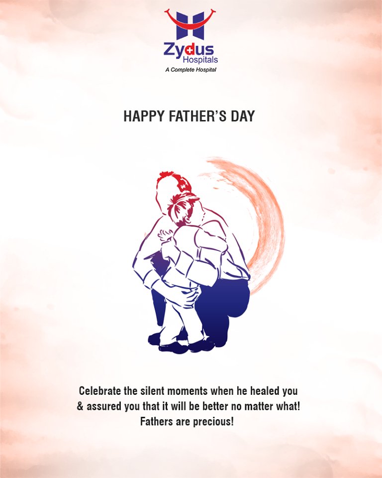 Celebrate the silent moments when he healed you & assured you that it will be better no matter what! Fathers are precious! 

#HappyFathersDay #FathersDay #FathersDay2018 #FathersDay2k18 #ZydusHospitals #Zydus #Ahmedabad https://t.co/5zTgEiwLyL
