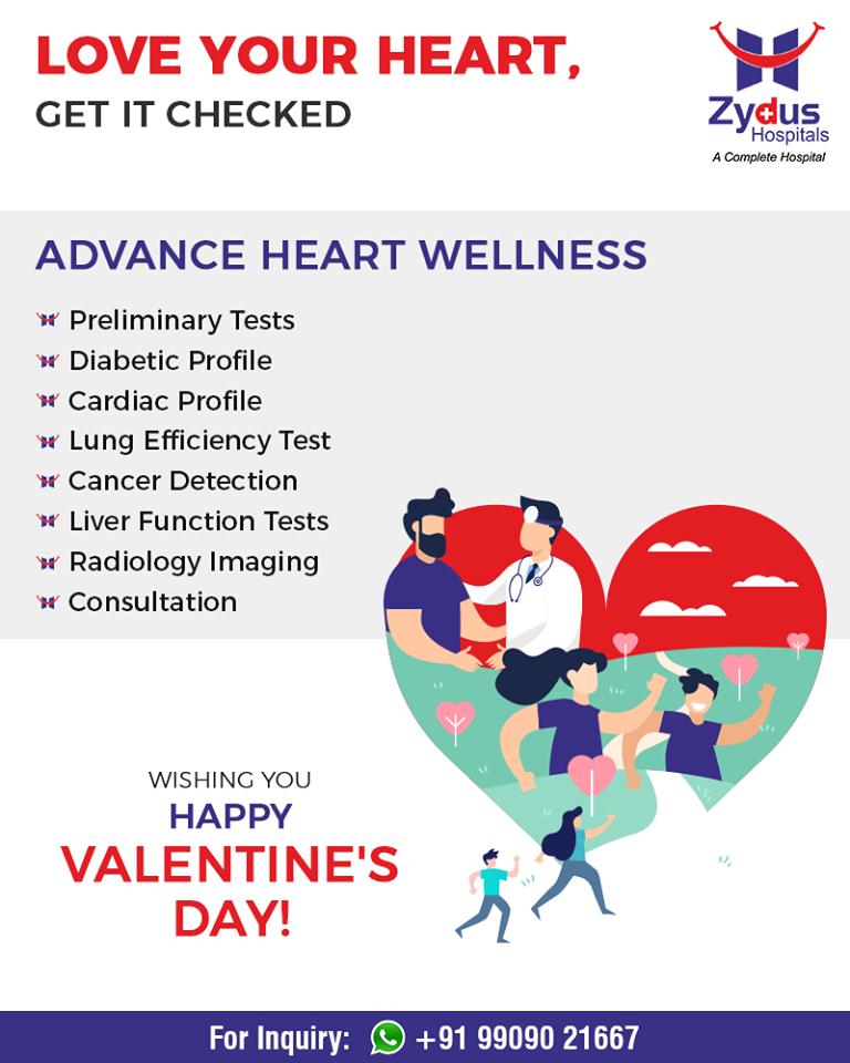 Show a little love to your heart this Valentines Day! 

#ZydusHospitals #StayHealthy #Ahmedabad #GoodHealth #Valentines2019 #ValentinesDay #Valentines #DayOfLove #ValentinesDay2019 https://t.co/MitZV9DBam