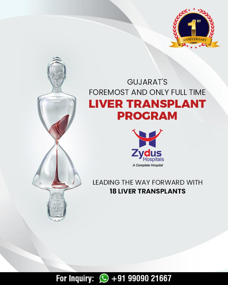 Zydus Hospitals is proud to hosts to Gujarat's foremost & only full-time Liver transplant program that has had 18 successful liver transplants till date!

#ZydusHospitals #LiverTransplants #LiverTransplantsProgram #StayHealthy #Ahmedabad #GoodHealth https://t.co/Ymtwzxtsui
