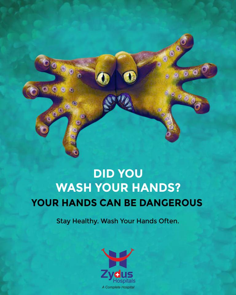 Washing hands is an extremely critical part of daily hygiene. Wash your hands often to stay healthy.

#StayHealthy #ZydusCare #ZydusHospitals #Ahmedabad #Gujarat https://t.co/gnYkJcXygn