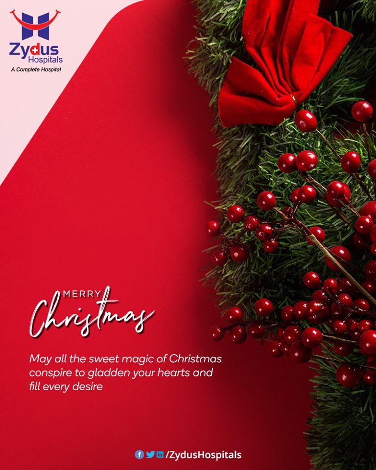 May all the sweet magic of Christmas conspire to gladden your hearts and fill every desire.

#Christmas #MerryChristmas #Christmas2019 #Festival #Cheers #Joy #Happiness #ZydusHospitals #HealthCare #ZydusCare #Ahmedabad https://t.co/ePO6qg1Eci