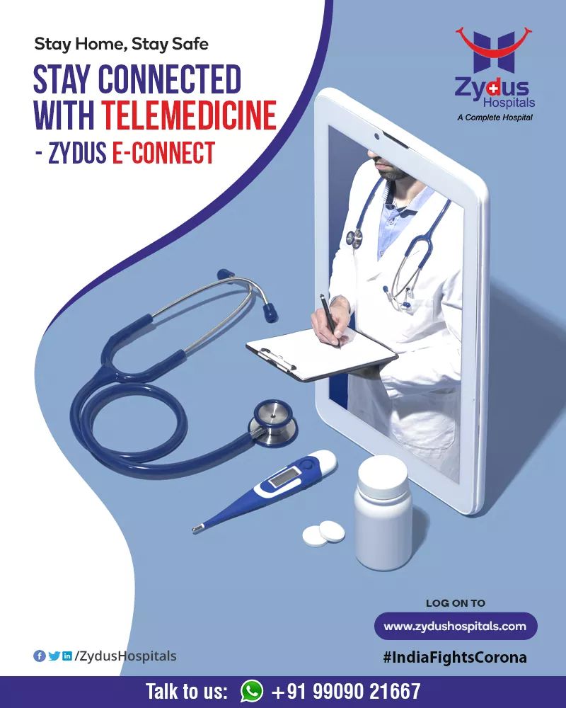 Need to visit your doctor? You can do that right from your home. Visit https://t.co/SLhiS2F3Qr and talk to ZyE for an e-consultation with your doctor.

#IndiaFightsCorona #COVID19 #StayHome #StaySafe #TeleHealth #TeleMedicine #TeleConsultation #ZydusHospitals #Ahmedabad https://t.co/fdYXuQfaWo