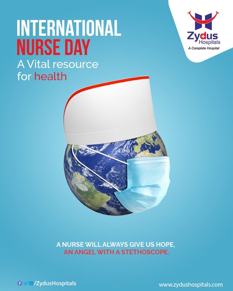 Today on #InternationalNurseDay, let us all thank our nursing staff for this battle which cannot be won without their help.

#InternationalNurseDay2020 #ZydusHospitals #Ahmedabad #GoodHealth #smileofgoodhealth https://t.co/6p4O9SHAgk