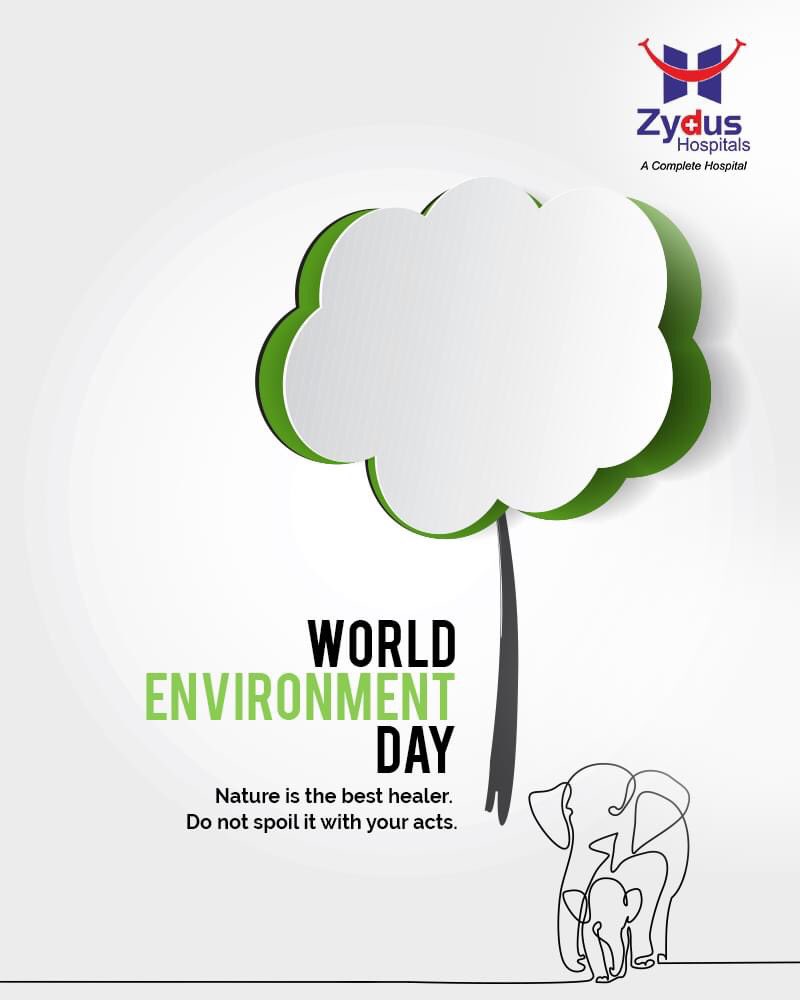 Nature is the best healer. Do not spoil it with your acts.

#WorldEnvironmentDay #EnvironmentDay2020 #SaveEnvironment #ZydusHospitals #Ahmedabad #SmileofGoodHealth https://t.co/TIB6Dq9SVq